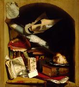 Charles Bird King The Poor Artist's Cupboard oil painting